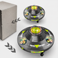 🛸 50 % RABATT I BEGRENSET TID! 💥 Smart roterende UFO-boblemaskin – 360° rotasjon, RGB-lys, unngåelse av hindringer ✨