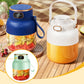 🥤 Bærbar Gjenoppladbar Blender for Frukt & Grønnsaker – 2600mAh Batteri & 600ml Kapasitet! ⚡ 2-i-1 Lokk: Miks & Drikk Direkte – Perfekt for Smoothies på Farten. 🔋 16.000–20.000 RPM