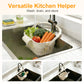 💧 50% RABATT! Sammenleggbar Vaskekurv som Henges på Kranen – Fanger Matrester & Holder Vasken Ryddig! ✨ Tøm Uten Å Berøre Søppel – Flip-Open Bunn. 🥗 Vask Frukt & Grønnsaker