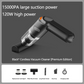 💥 50% rabatt! 🚗 Trådløs håndstøvsuger med 10000Pa sugeevne – 120W motor, kun 400 g. 4000 mAh batteri, 30 min brukstid, 3,5 timers lading ⚡