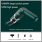 💥 50% rabatt! 🚗 Trådløs håndstøvsuger med 10000Pa sugeevne – 120W motor, kun 400 g. 4000 mAh batteri, 30 min brukstid, 3,5 timers lading ⚡