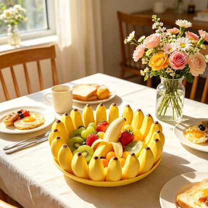 🍌Tidsbegrenset 50% rabatt🍇Kreativ fruktskål i bananform🍓