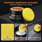 🚗 Multifunksjonell Bilplast Restorer Voks – Gjenskinn & Beskytt Slitte Plastoverflater! ✨ UV-Beskyttelse & Vannavvisende – Perfekt for Interiør & Eksteriør. 🧽 Inkludert Applikatorsvamp