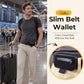 👖 Slank Belte-Lommebok – Minimalistisk Design for Daglig Bruk! ✨ Bær Kort & Kontanter Diskret & Komfortabelt – Perfekt for Reiser, Shopping & Pendling. 🚶‍♂️ Slipp Store Lommer