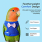 🦜 Sikker Parrot Flight Sele med Line – Pustende Mesh-stoff & Lettvekt Design! ✨ Trygg Utendørs Trening & Tilbringning – Perfekt for Papegøyer. 🔗 Rustfri Krok
