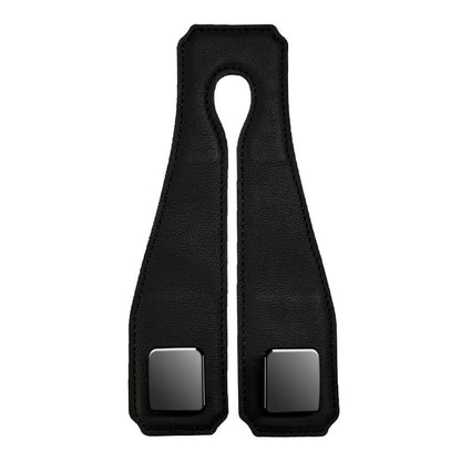 🚗 Bilsete Rygg Oppbevaringskrok – Dobbeltkrok Holder for Ryddig Bil! ✨ Enkel & Sterk – Perfekt for Vesker, Shopping & Småting. 🔧 Enkel Montering