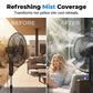 💧 50% RABATT! Instant Cooling Mist Ring – Bærbar Tåkedusj for Forfriskning Overalt! ✨ Perfekt for Varme Dager, Trening & Utendørs. 🔄 Gjenbrukbar
