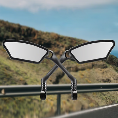 🚲 BEGRENSET TID – 50% RABATT! ✨ 360° roterbar sykkelbakspeil – støtdempende, bred synsvinkel og perfekt for by, landevei og terrengsykling 🚵