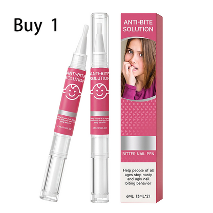 🖊️ Neglebitestopp – Bitter Smak Stoppere for Barn & Voksne! ✨ Skånsom Plantebasert Formel – Trygg for Daglig Bruk. 🌿 Lett Påføring med Presisjonspensel – Kjøp 3 for 10% Ekstra Rabatt! 🛡️