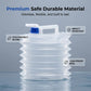 💧 Sammenleggbar Vannbeholder med Krane – Plassbesparende for Camping & Tur! ✨ Brettes Helt Flat – 3–15L Størrelser. 🚰 Lekkasjesikker Krane