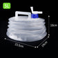 💧 Sammenleggbar Vannbeholder med Krane – Plassbesparende for Camping & Tur! ✨ Brettes Helt Flat – 3–15L Størrelser. 🚰 Lekkasjesikker Krane