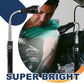 🧲 Magnetisk multifunksjonell teleskoplampe – uttrekkbar 56 cm, 🔦 fleksibel 360° hals, superlys LED ✨ – Ideell for DIY, bil og utendørsbruk 🔧🏕️