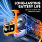 💨 50% RABATT! Bærbar Livremvifte – 32 Timers Kjøling & 150 Hastigheter! 🔋 12000mAh Batteri – Lader Også Telefonen. 🌪️ Turbo Vifte – Kjøler Ned 23°C.