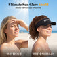 🥳2026 HETSALG🥳💞OVER 50 000 SOLGT!👒💨 50% RABATT! 2‑i‑1 visirhatt med hestehale-parykk – umiddelbart bølget hår + solbeskyttelse. Åpen topp holder deg kjølig. Ingen flere dårlige hårdager! 🌞✨