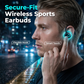 🏃 Trådløse Bluetooth 5.2 Sportsklips Øreplugger – Sitter Sikkert Under Trening! ✨ Stereo Lyd & Vanntett – Perfekt for Løping & Gym. 🔗 Stabilt Bluetooth 5.2