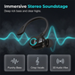 🏃 Trådløse Bluetooth 5.2 Sportsklips Øreplugger – Sitter Sikkert Under Trening! ✨ Stereo Lyd & Vanntett – Perfekt for Løping & Gym. 🔗 Stabilt Bluetooth 5.2