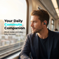 🏃 Trådløse Bluetooth 5.2 Sportsklips Øreplugger – Sitter Sikkert Under Trening! ✨ Stereo Lyd & Vanntett – Perfekt for Løping & Gym. 🔗 Stabilt Bluetooth 5.2