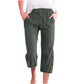 👖 Damer Ensfargede Bomull-Lin Capribukser – Justerbar Snøring & Dype Lommer! ✨ Myk & Lett – Perfekt for Hverdag & Avslapning. 🌿 6 Størrelser & 5 Farger – Kjøp 3 for 10% Ekstra Rabatt! 🛍️