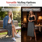 🌺 Ditsy Blomster Høy-Midje Splittskjørt – Elegant & Forlengende Silhouett! ✨ Lett & Pustende Stoff – Perfekt for Sommervær. 🌸 6 Farger & Størrelser S-2XL – Kjøp 3 for 10% Ekstra Rabatt! 👗
