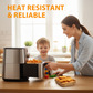 🔥 50 % RABATT! 🍗 Engangs bakepapir for varmluftsovner – non-stick-belegg, varmebestandig, perfekt til Airfryer. 🛡️💨