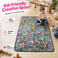 🎨 DIY Tegnepledd for Familie – Kreativ & Skjermfri Leke for Barn! ✨ Mykt Stoff – Perfekt for Farging & Fantasi. 👨‍👩‍👧‍👦 5 Morsomme Design – Kjøp 3 for 10% Ekstra Rabatt! 🖍️