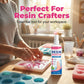 🥳 2026 HETSALG 🥳 💞 OVER 50 000 SOLGT! ✨ 🤲 50% RABATT! Skånsom resin-fjerner for hender – løser umiddelbart opp klissete epoksy- og UV-resin. Trygt for sensitiv hud – ingen irritasjon. Et must for alle som jobber med resin! 🎨 💎