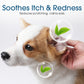 🐾 Kløestillende Ørerens for Hund & Katt – Lindrer Kløe & Fjerner Smuss! ✨ Skånsom Formel – Perfekt for Sensitive Ører. 🧴 Enkel Påføring – Kjøp 3 for 10% Ekstra Rabatt! 🐕