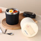 ⏳50 % rabatt i en begrenset periode⏰Matflaske med stor kapasitet | Dobbelvegget | Sammenleggbar skje | Varme måltider hele dagen🍱