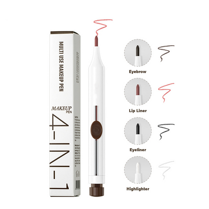 💄 Bærbar Multifunksjonell Makeup Pen – 3-i-1 for Lepper, Kinn & Øyne! ✨ Kompakt & Praktisk – Perfekt for Reise & Hverdagsbruk. 🎨 Allsidig Farge – Kjøp 3 for 10% Ekstra Rabatt! 🛍️