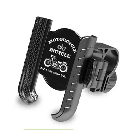 ⏰ 50% BILLIGERE! Telefonholder til motorsykkel med vibrasjonsstabilisering – stabil montering og sikker navigasjon under alle forhold! 🏍️📱🔥