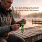 🔥Hetsalg – 50% RABATT🔥Slutt å løsne fiskegreiene midt i kastet! Floke-fri bunnmatingskurv – vektet base, holder seg oppreist, agnskyer på 3 sekunder 🎣