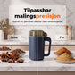 ⚡ Ultra-rask Multifunksjonell Elektrisk Kvern – Malt Krydder & Urter på Sekunder! ✨ Kniver i Rustfritt Stål – Perfekt for Krydder, Kaffe & Urter. 🔄 Grov til Fin Konsistens – Kjøp 3 for 10% Ekstra Rabatt! 🍵