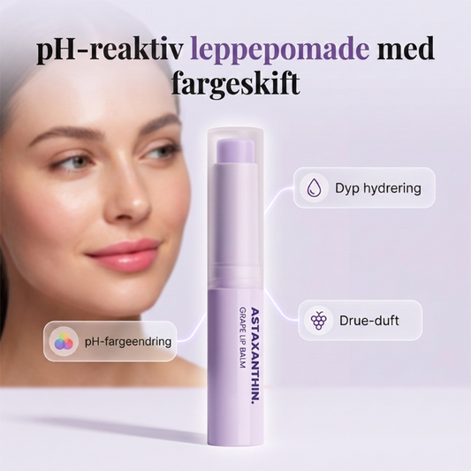 💋 Fuktighetsgivende Fargeendrende Leppepomade – pH-aktiv for En Naturlig Rosatone! ✨ Nærende Astaxanthin & Jojobaolje – Perfekt for Tørre Lepper. 🌿 Silkeaktig & Ikke-klebrig – Kjøp 3 for 10% Ekstra Rabatt! 🛍️