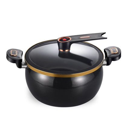 🔥Tidsbegrenset – 50% RABATT! 👨‍🍳Det første steget mot å bli kokk! 🥘Non-stick emaljert mikro-trykkoker