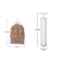 🧥📦 Hengende vakuumposer for klær med pumpe inkludert – sparer plass og beskytter klærne dine! 💨✨