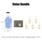 🧥📦 Hengende vakuumposer for klær med pumpe inkludert – sparer plass og beskytter klærne dine! 💨✨