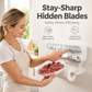 🔪🧲 2-i-1: magnetisk plastfoliekutter med håndkleholder – praktisk, kompakt og alltid innen rekkevidde! 🧻✨