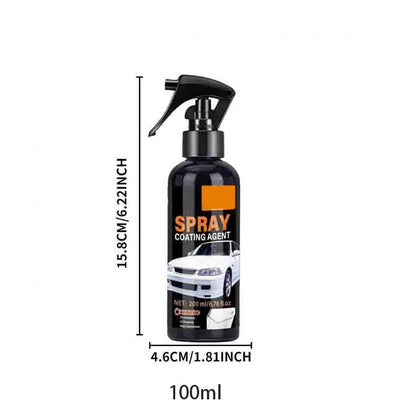 Hydrofob glassbeleggspray med nanoteknologi