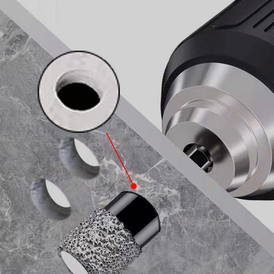 🔩 50% RABATT NÅ! Borr med sekskantskaft for marmor, fliser og stein – tørrboring, diamantbelagt og presisjonsmerket – perfekt for fliser, granitt, betong og glass 🏠✨