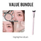 Løvepreget shimmer-highlighter-palett