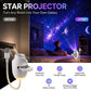 USB-stjerne-projektor nattlampe