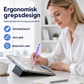Universell 2-i-1 styluspenn med gradient makron-design for nettbrett