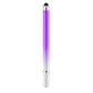 Universell 2-i-1 styluspenn med gradient makron-design for nettbrett