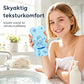 Ultramyk badesvamp med søt kanindesign for baby