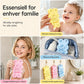 Ultramyk badesvamp med søt kanindesign for baby