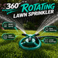 360° roterende plen sprinkler