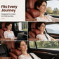 🚗 Ergonomisk nakkestøtte- og korsryggstøttesett for bilsete