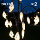 Waterproof Halloween Pumpkin Solar Branch Lights