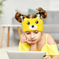🥳 2026 HETTSALG 🥳 💞 Over 50 000 solgt! 🎧😴 Bluetooth-pannebånd for barn – 2-i-1: mykt pannebånd og sovemaske. Perfekt til reising eller lur. 🧸✨