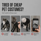 Halloween edderkopp-kostyme for kjæledyr – skummelt plagg til hund og katt